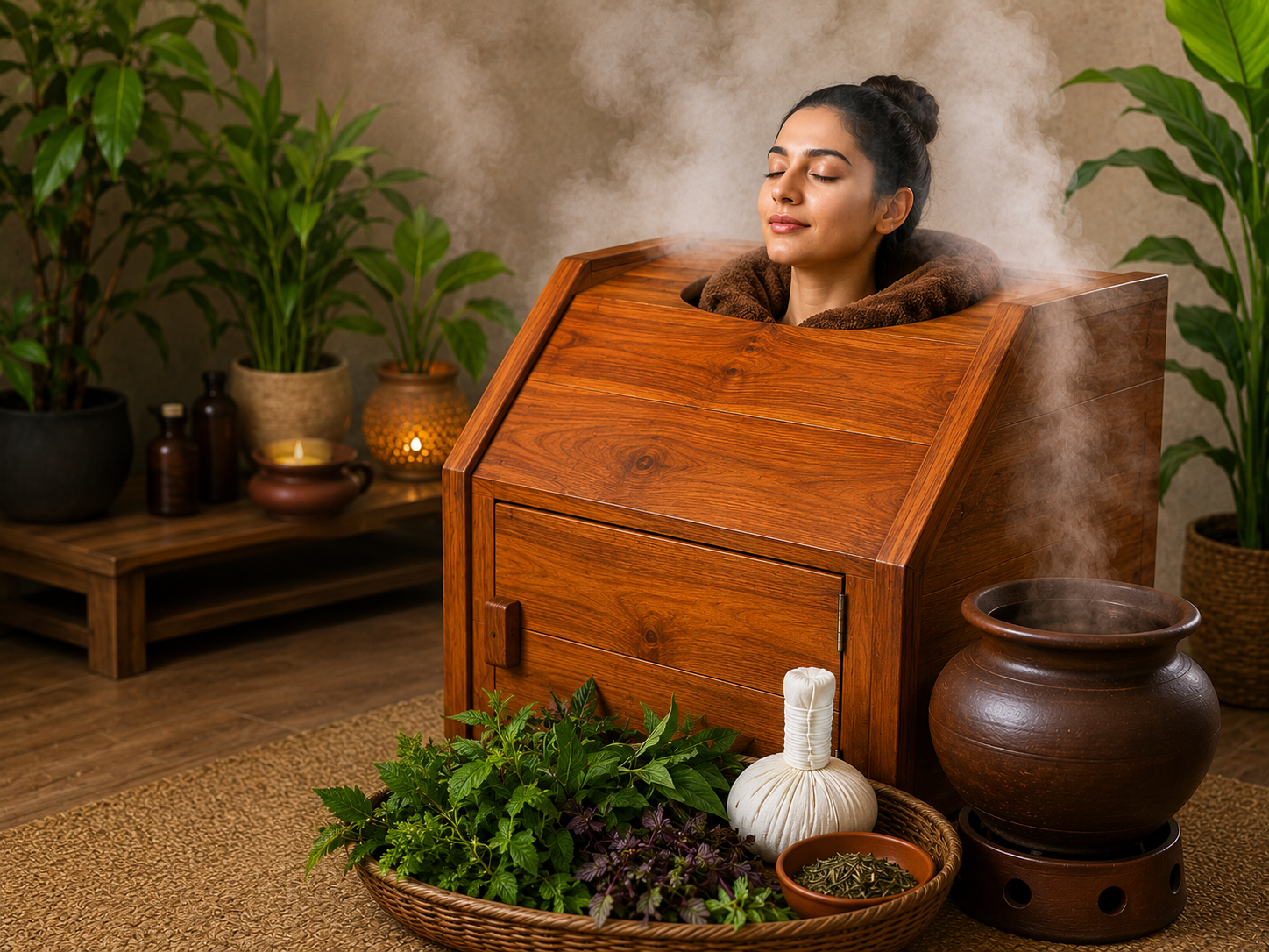Herbal Steam Bath - RJR Herbal Hospitals